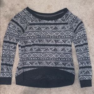 Long sleeve pattern shirt